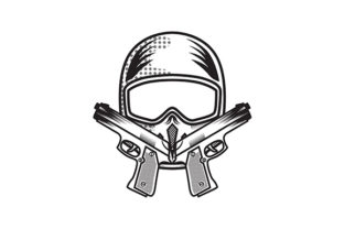 Download Vector Skull Head Sport Mascot Template - Premium Resources