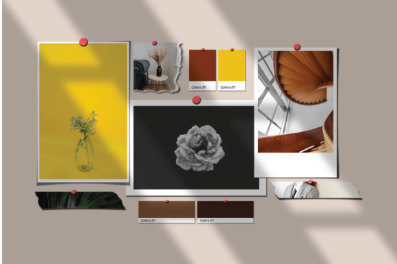 Download Moodboard Mock Up Vol 06 - Moodboard Collection