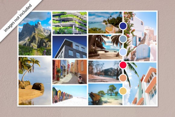 Download Simple Photo Collage Moodboard Template - Moodboard Collection