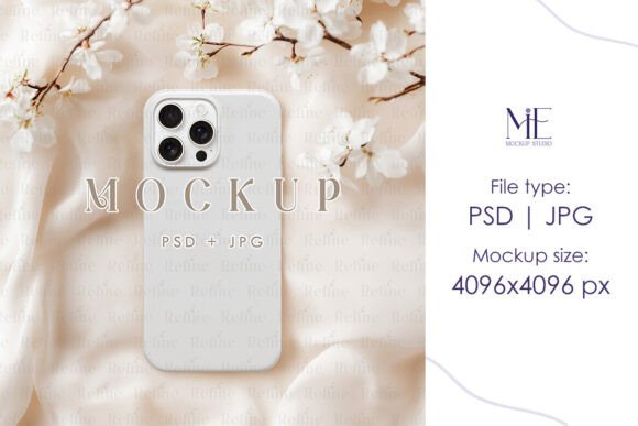 Download Case Smartphone Mockup, IPhone 15 Pro - Iphone 15 pro Collection